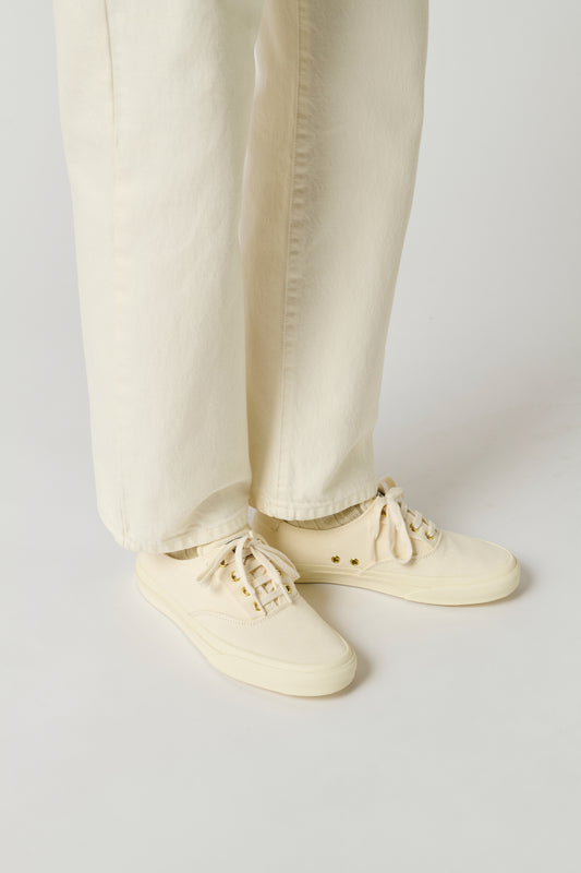 Baskets Alex - Ecru - Coton - Femme