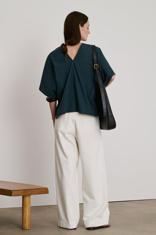 Blouse Denise - Ardoise - Coton - Femme