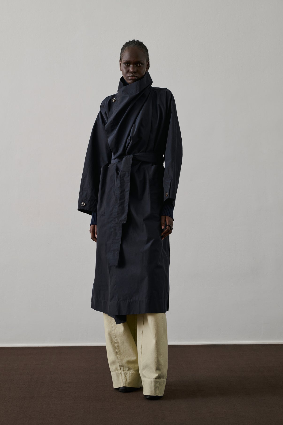 Trench Albatros - Deep Navy - Femme vue 1