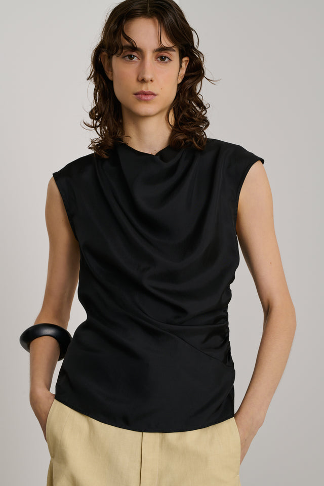 Blouse Eclat - Noir - Femme