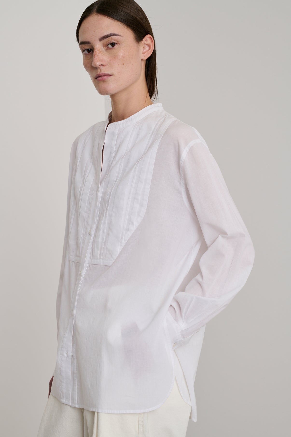 Blouse Eleanore - Blanc - Coton - Femme vue 2