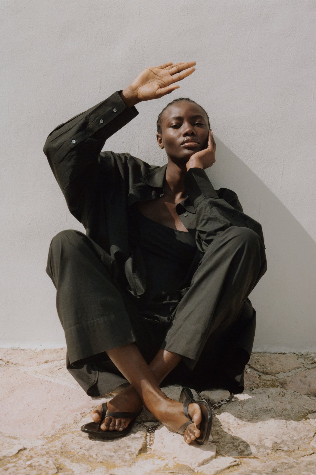 Chemise Camicia - Chocolat - Coton - Femme vue 6