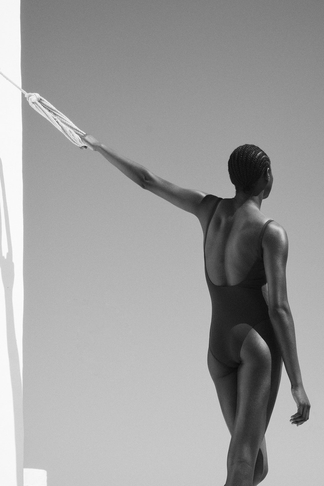 Maillot De Bain L'Intero Schiena Nuda - Chocolat - Femme